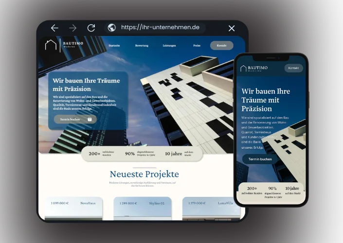 Responsive Webseiten