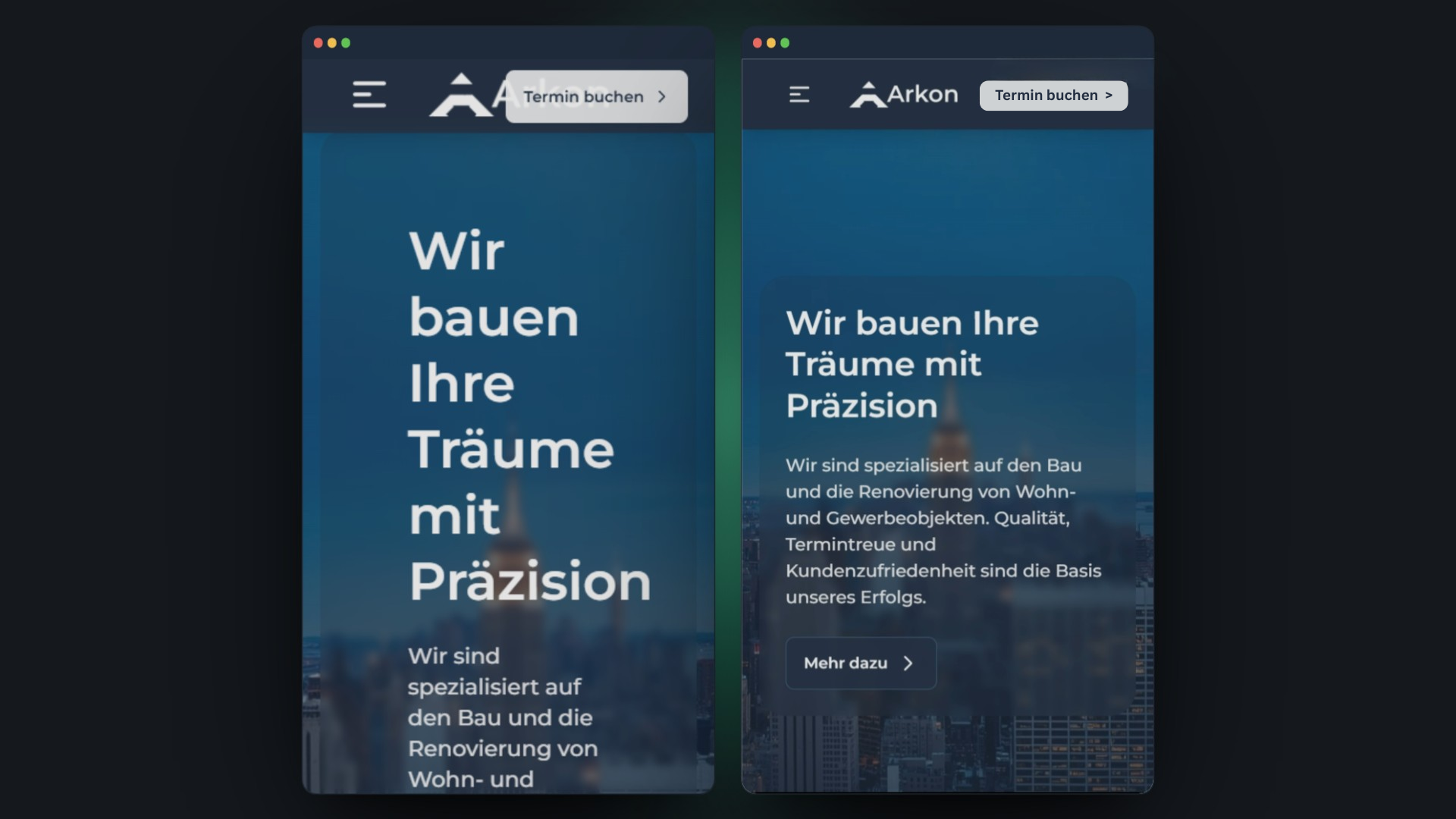 Website nach Mobile-First-Optimierung | Genizi
