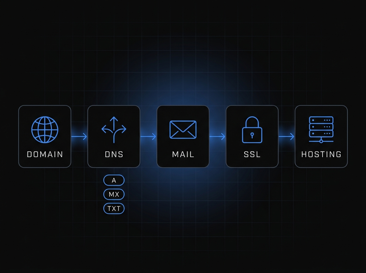 Hosting, DNS-Konfiguration, Mailserver und SSL-Setup für pl-autoline.de